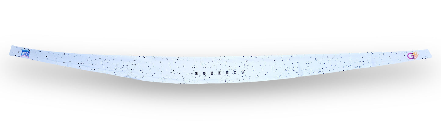 Dope Lax Gameday Braids Buckets Long Tie Headband