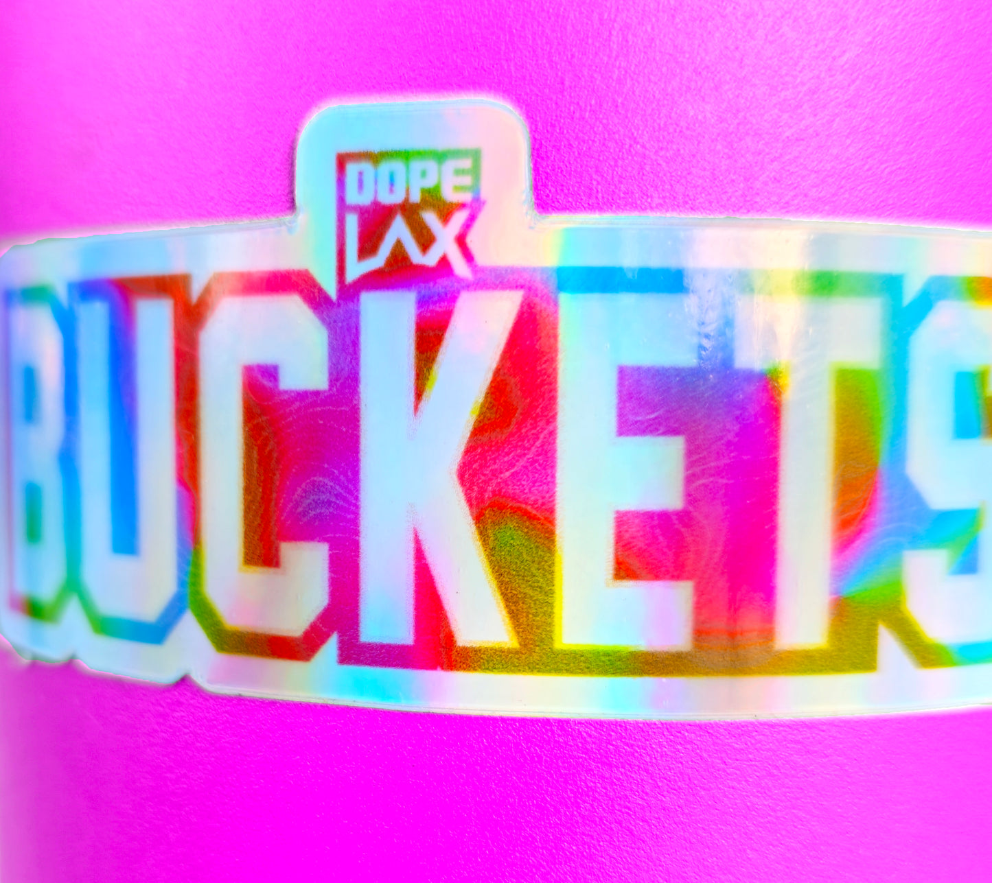 Sherbet Buckets Holographic Sticker