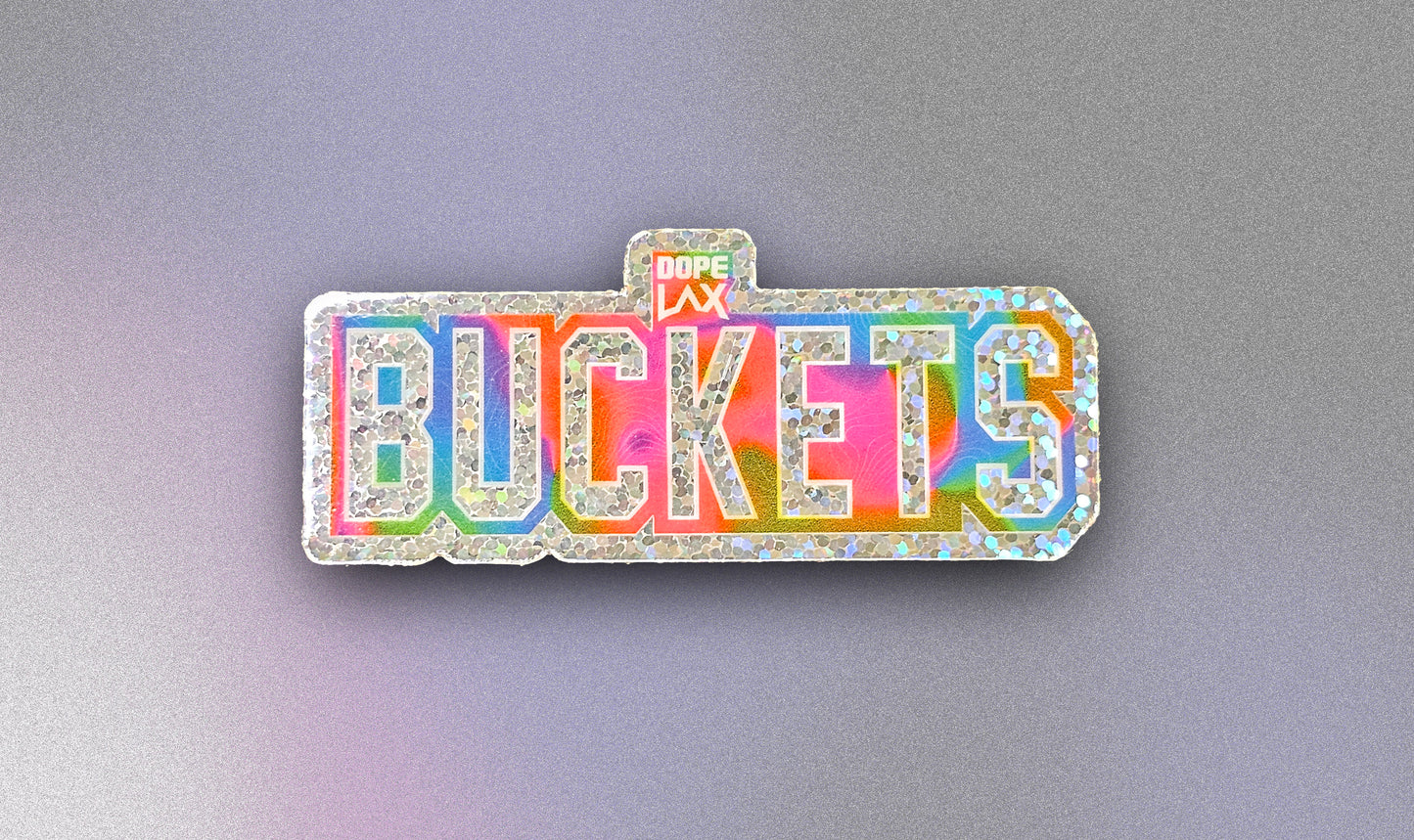 Sherbet Buckets Glitter Sticker