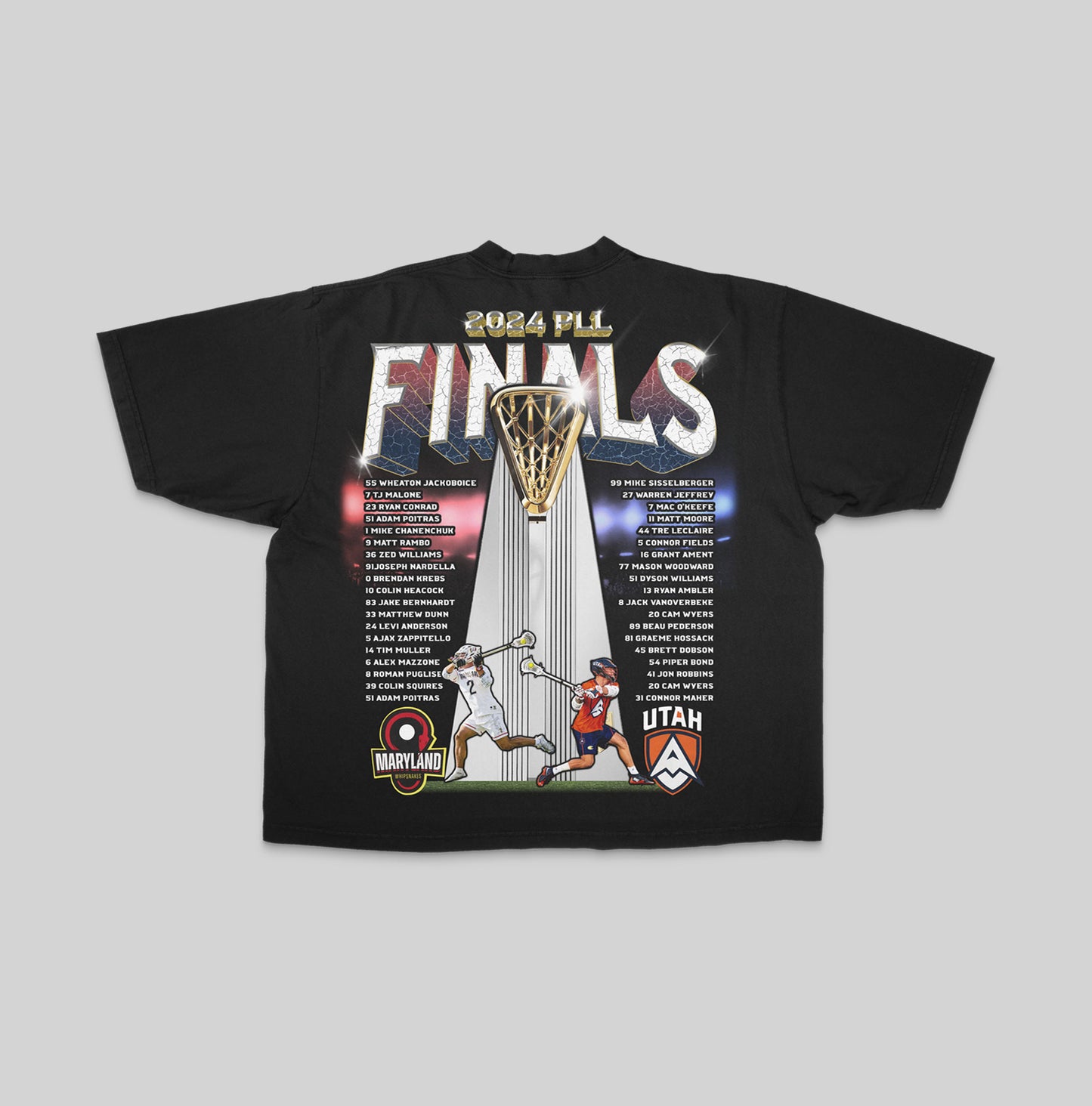 Whipsnakes vs Archers PLL 2024 Finals Shirt
